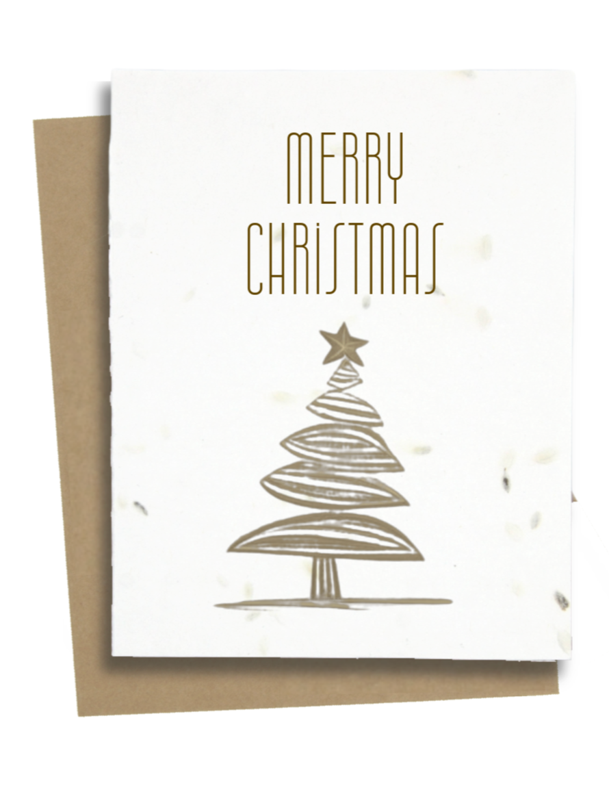 Christmas Tree Seed Card