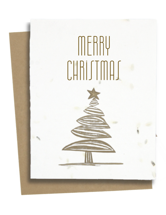 Christmas Tree Seed Card