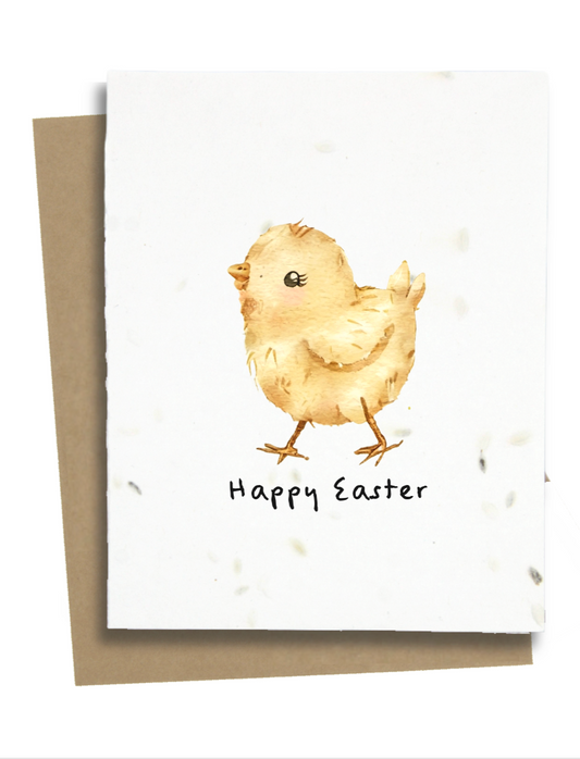 easter chick card