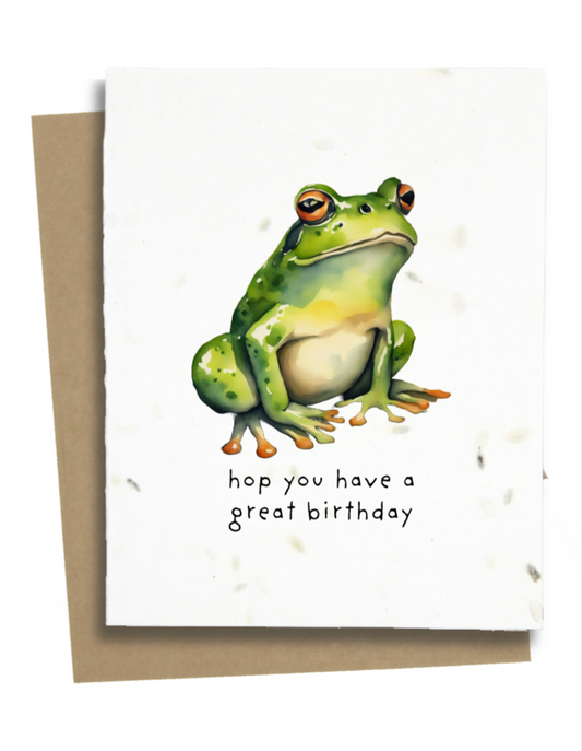toad birthday card