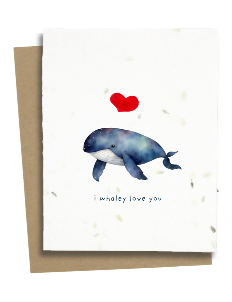 i whaley love you card
