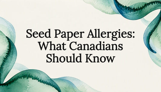 Seed paper allergy article title card