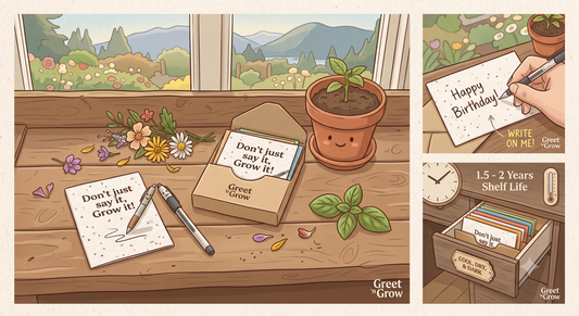 The Shelf-Life, Storage & Durability Mythbusters: Getting the Dirt on Seed Paper