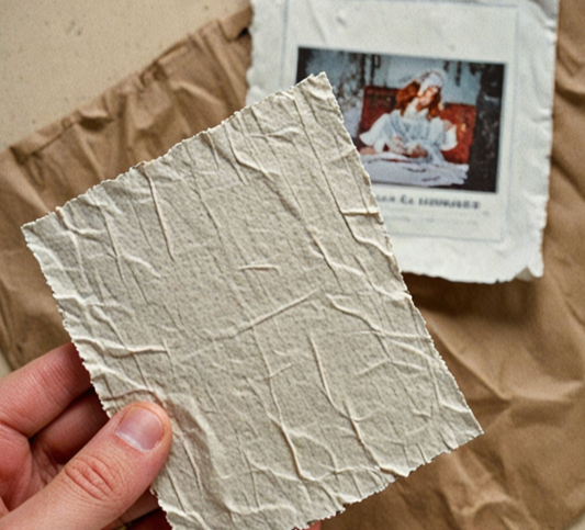 handmade paper process steps