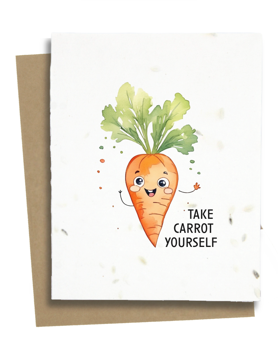 Plantable Seed Birthday Cards | Eco-Friendly Handmade Cards