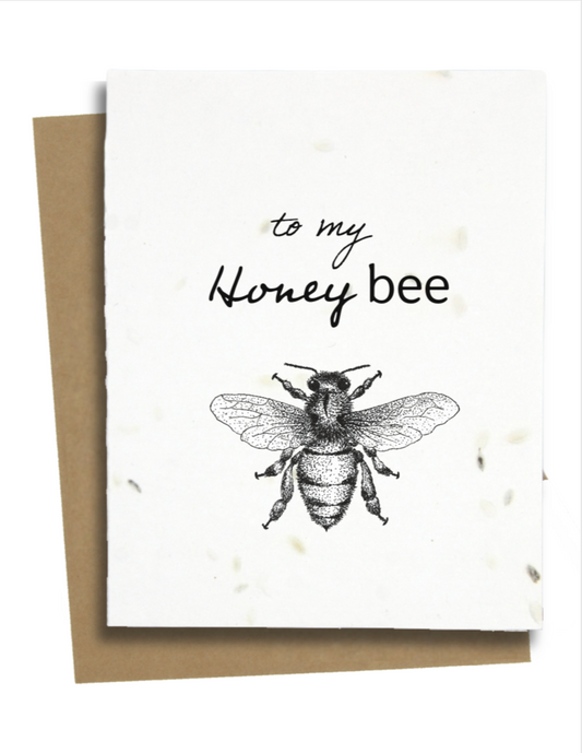 Bee Anniversary Card