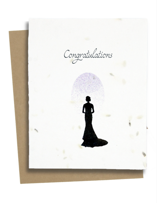 bridal shower congratulations card