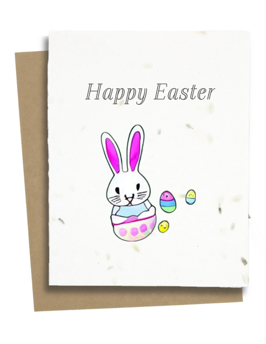 Happy Easter from the Easter Bunny card