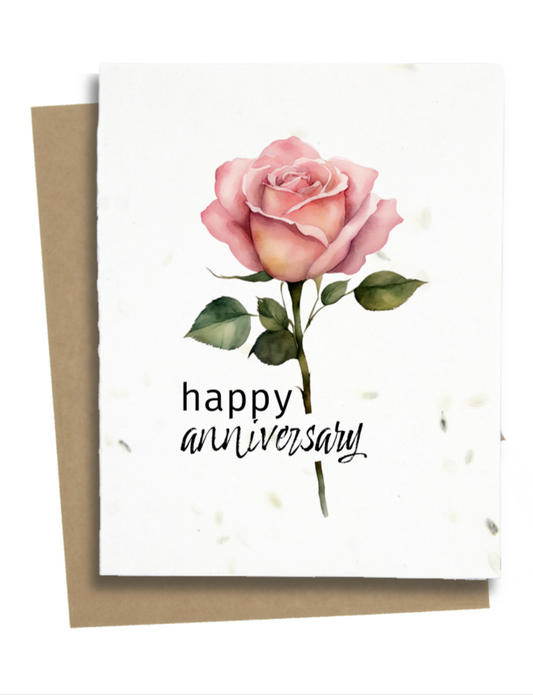 Happy Anniversary Roses Card