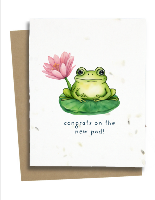 congrats on the new pad housewarming card