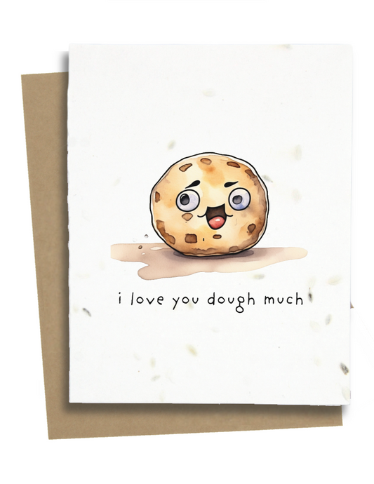 cookie dough i love you card