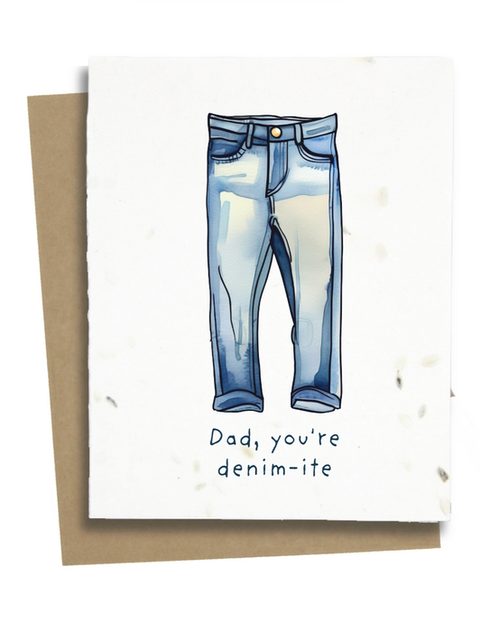 dad joke style fathers day card