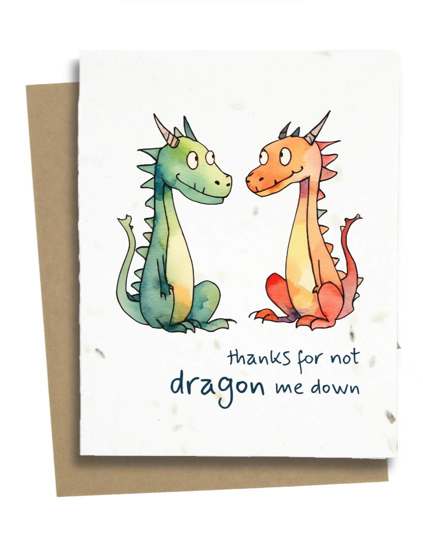 funny anniversary dragon card