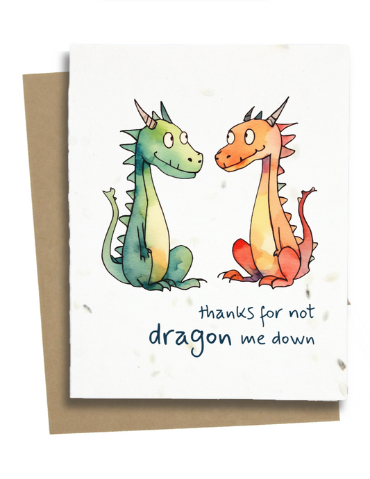 funny anniversary dragon card