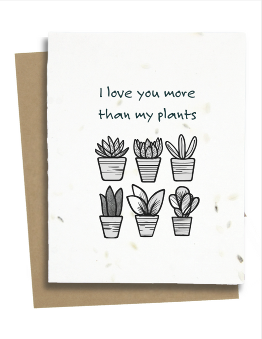 funny plant cards