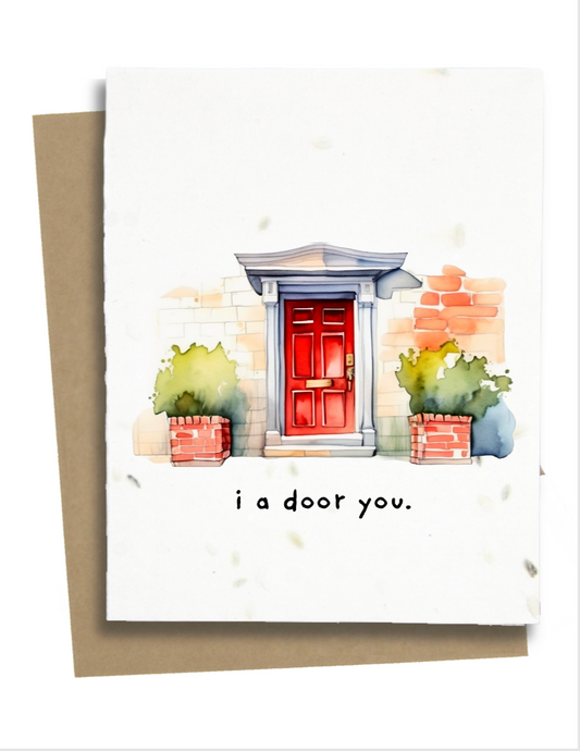 i adore you card