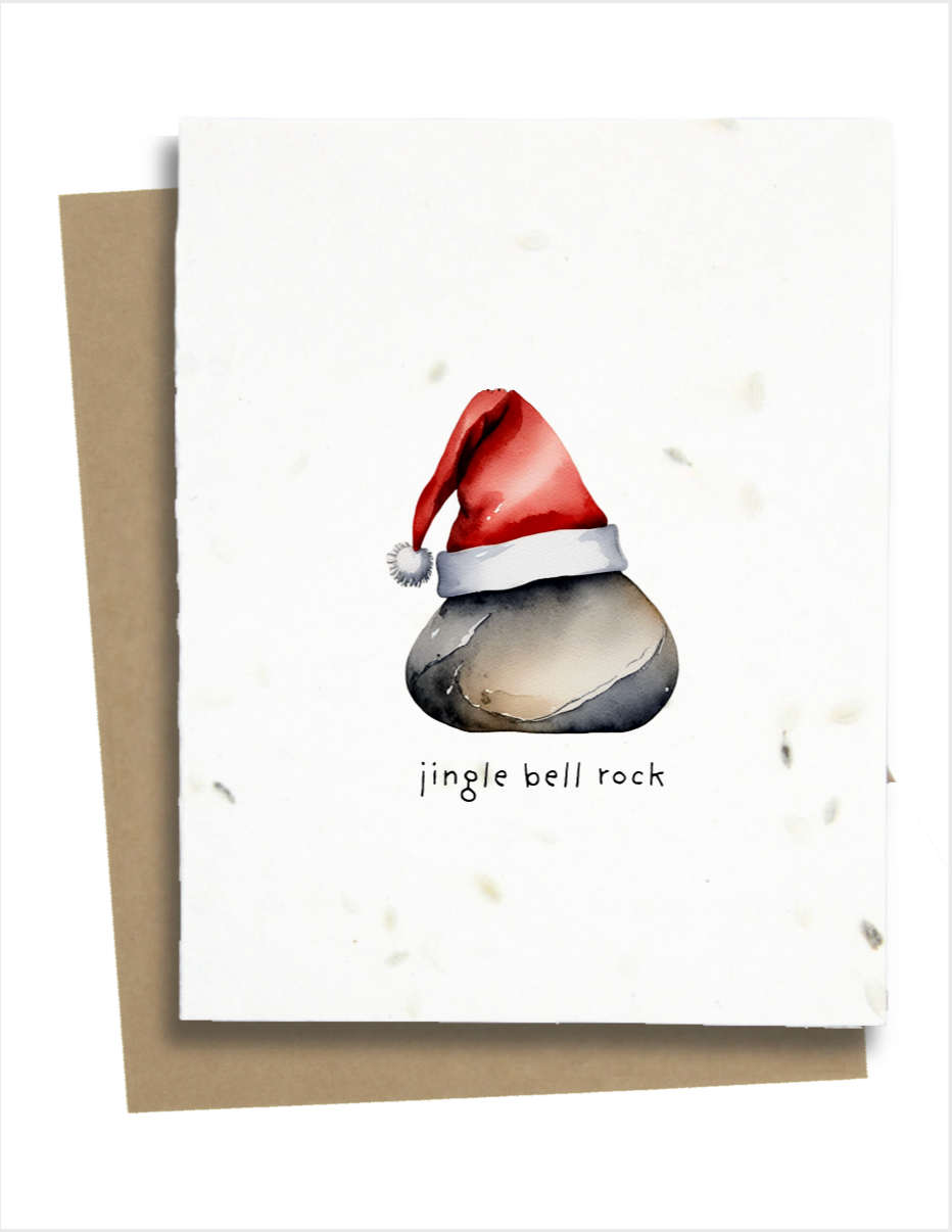 jingle bell rock christmas card