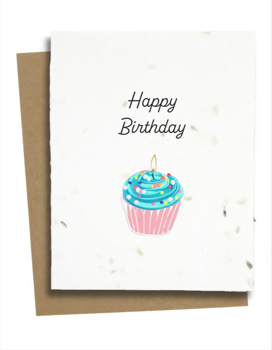 minimalist birthday card