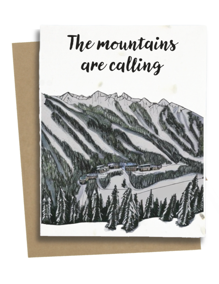 mountain card