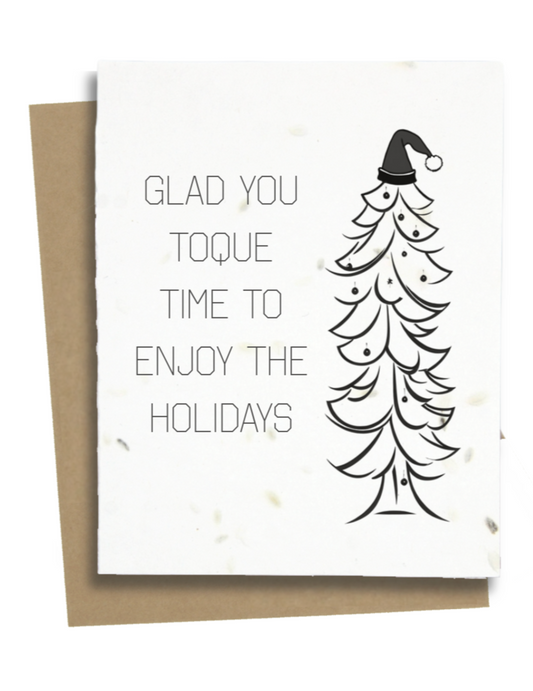 punny christmas card