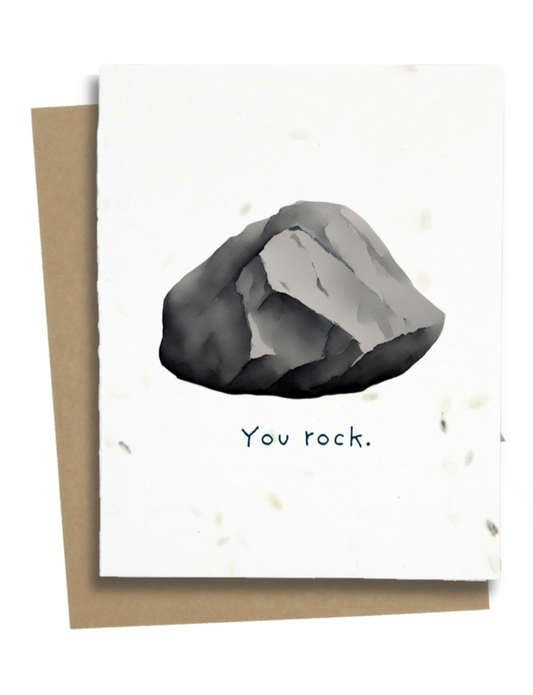 you rock card