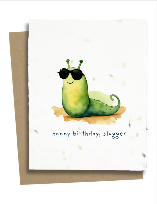 birthday slug card