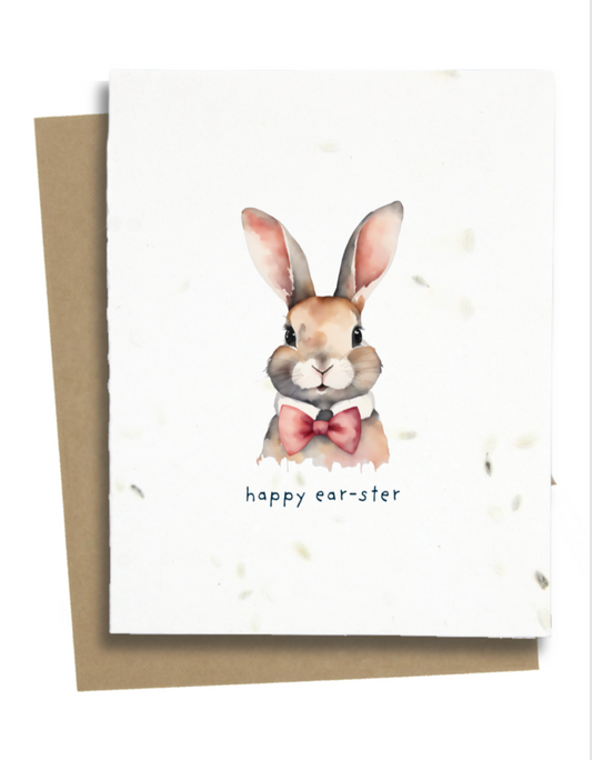 bunny easter card