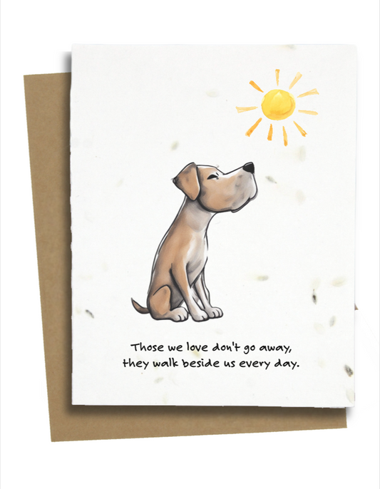 cards for loss of dog