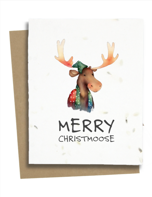 christmas cards with moose