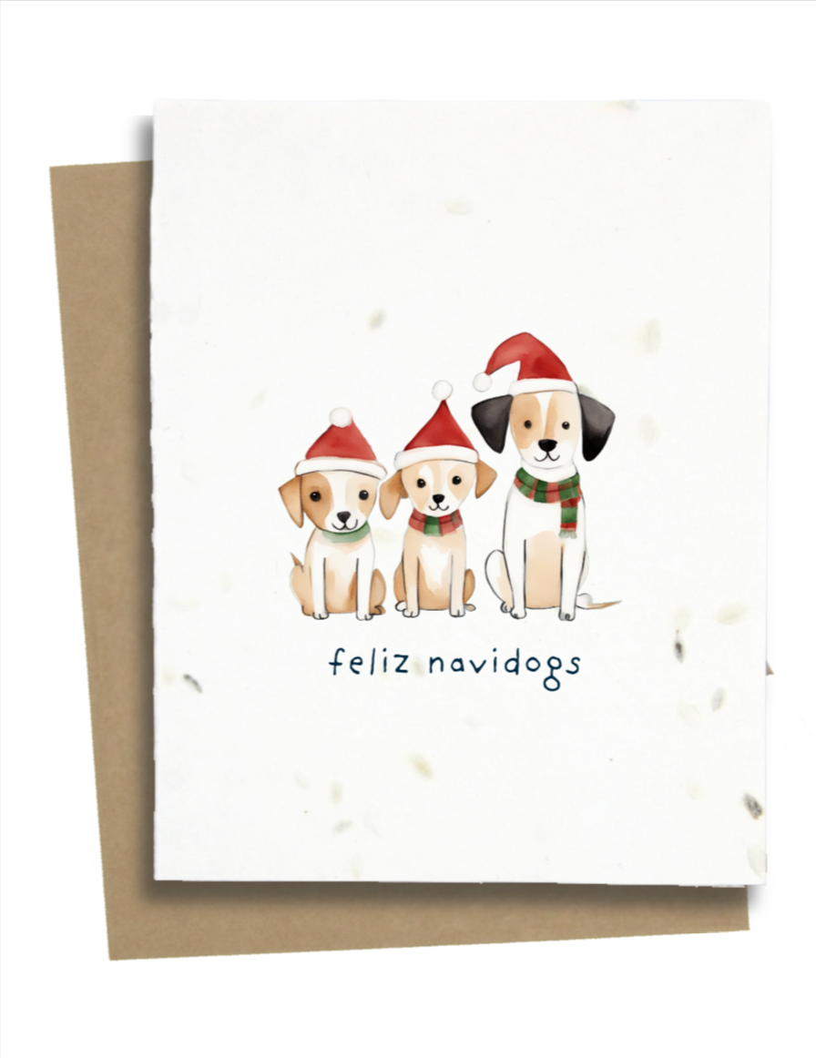 cute dog holiday cards