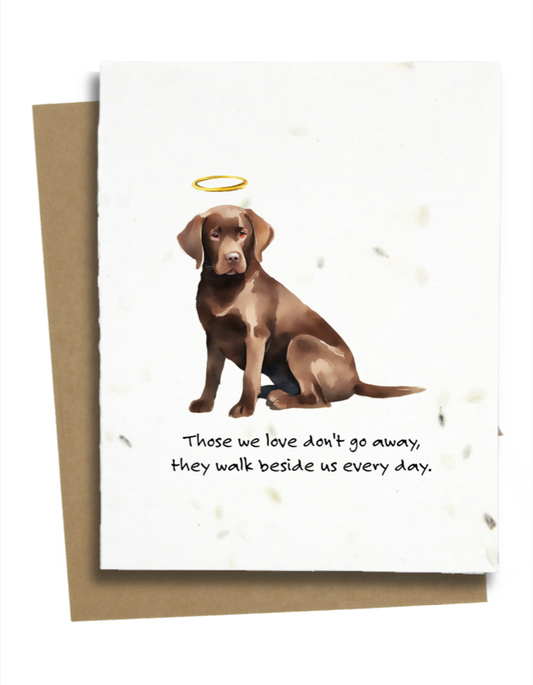 dog condolence card