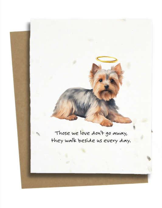 dog memorial cards