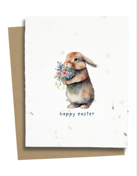 easter bunny card