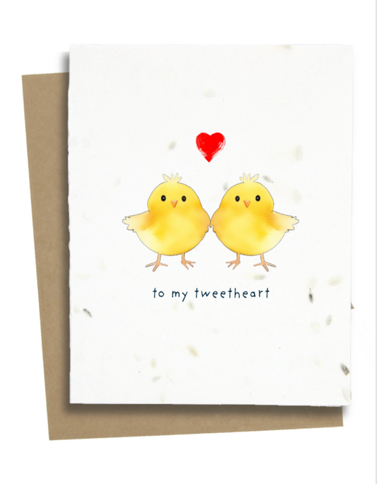 easter chicks card