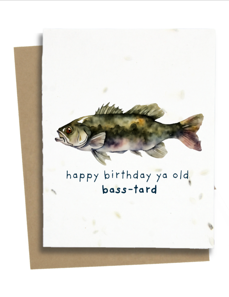 fisherman birthday card
