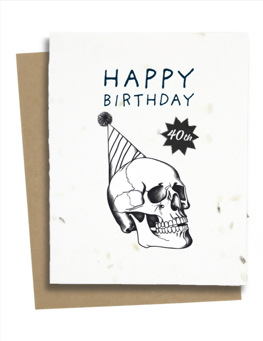 funny 40th birthday cards