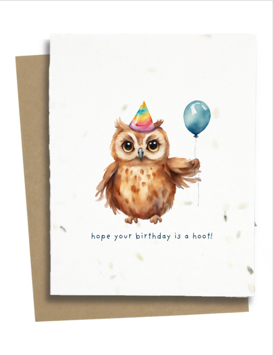 funny owl birthday wishes