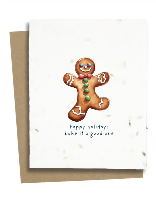 gingerbread christmas cards