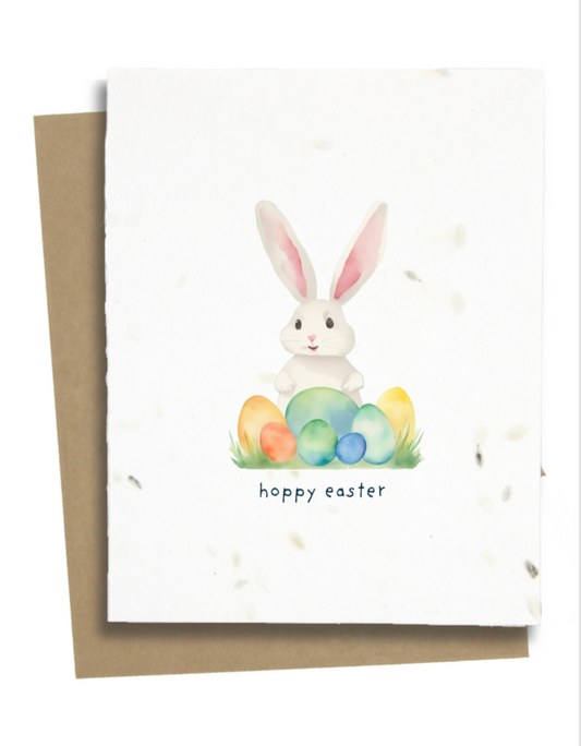 hoppy easter card