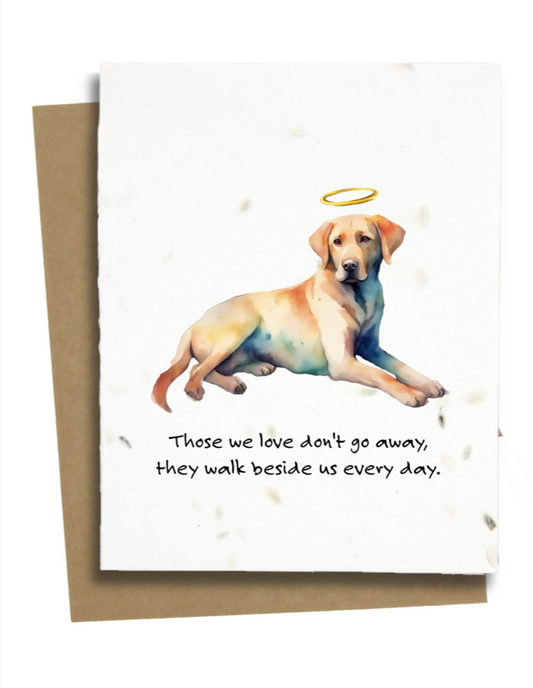 loss of dog sympathy card