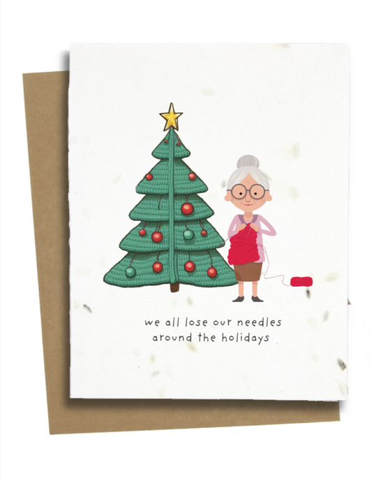 plant seed christmas cards