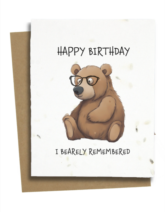 teddy bear birthday greetings