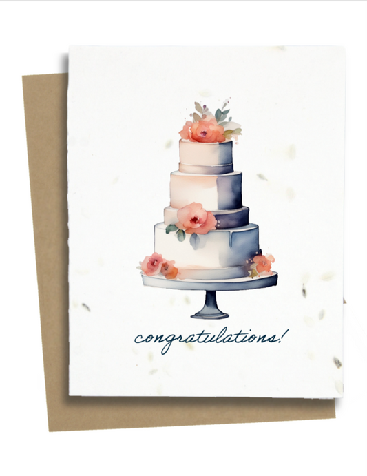 wedding congratulations card